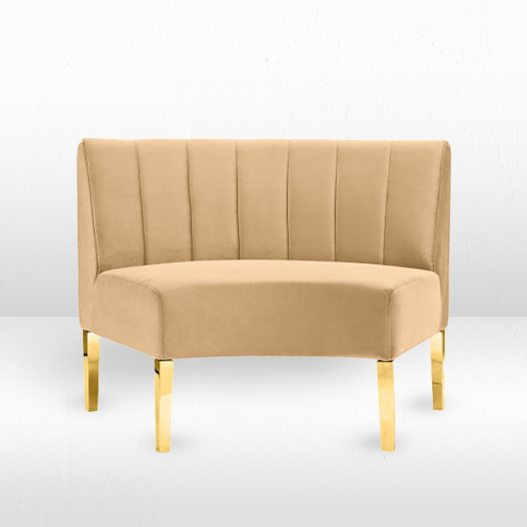 Kincaid Sofa - Inside Round - Champagne