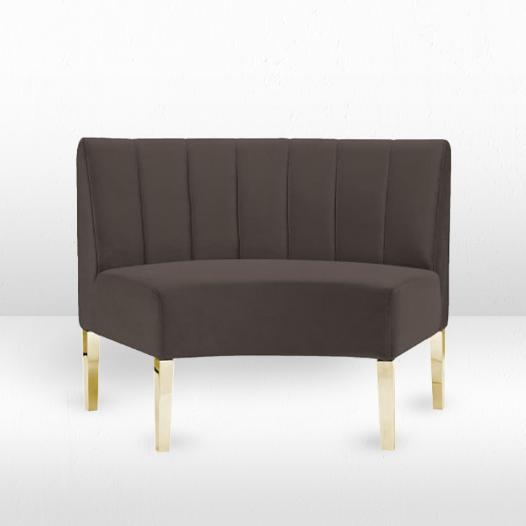 Kincaid Sofa - Inside Round - Graphite