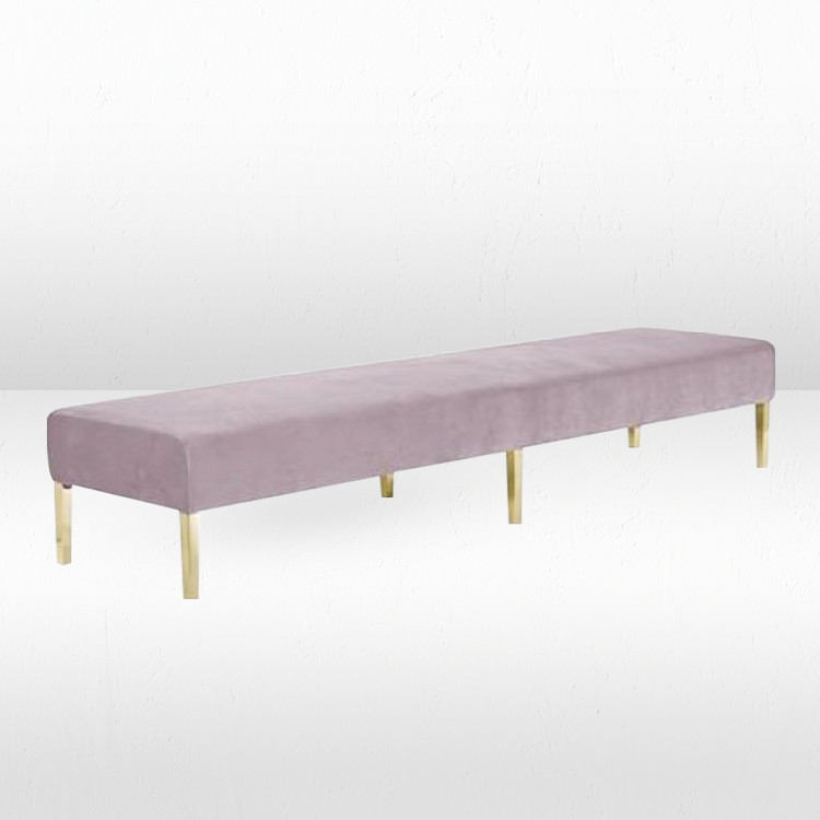 Kincaid Ottoman - 8ft Length - Dusty Rose