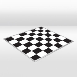 Black / White Checker Dance Floor - 32ft x 32ft