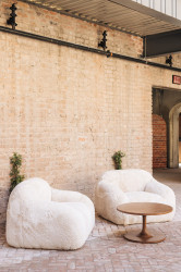 Club Chair - Dawson Faux Fur