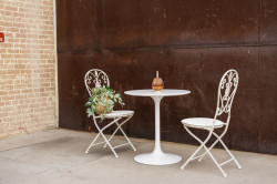 Dining Chair - Poppy Italian - Weathered White