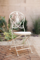 Dining Chair - Poppy Italian - Weathered White