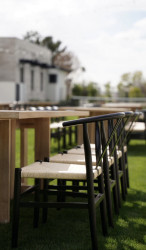 Dining Chair - Sonoma Black Wood