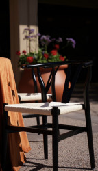 Dining Chair - Sonoma Black Wood