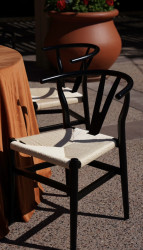 Dining Chair - Sonoma Black Wood