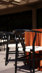Dining Chair - Sonoma Black Wood