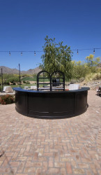 Harper Full Circle Bar -  Black