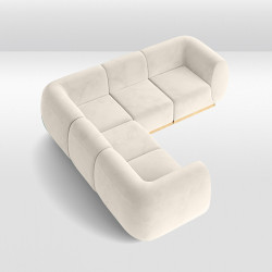 Colette - L Sofa - Ivory
