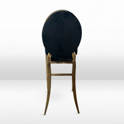 Bar Stool -  Garbo with Black Pads
