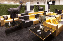 Mondrian - Corner - Gold Metallic