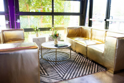 Mondrian - Corner - Gold Metallic