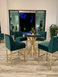Kincaid Barstool - Emerald