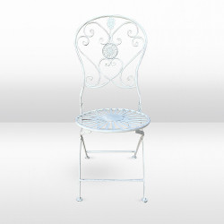 Dining Chair - Poppy Italian - Weathered White