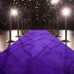 Purple Carpet Runner - 6ft Wide x 25ft Long