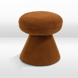 Ottoman - Zoe - Saddle Brown