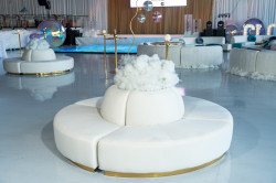 Colette - Circle Sofa - Ivory