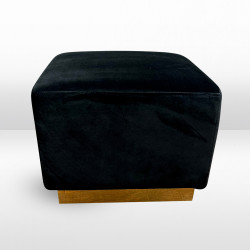 Ottoman - Colette Cube - Black