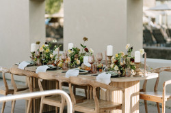 Dining Table - Ash Natural w/ Rounded Corner  Top
