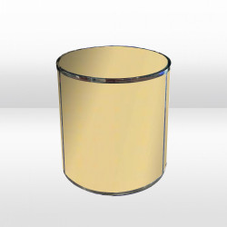 Dining Table - Dexter / Gold Mirror Inserts