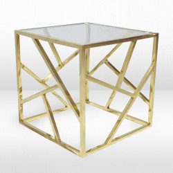Side Table - Nest - Gold Frame