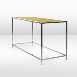 Communal Table - Rivington - Silver Frame / Gold Mirror Top