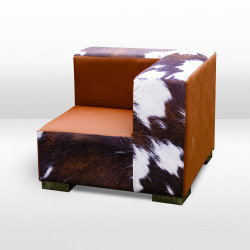 Mondrian - Right Corner - Cowhide