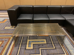 Coffee Table - Soho - Polished Silver