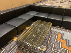 Coffee Table - Soho - Polished Silver
