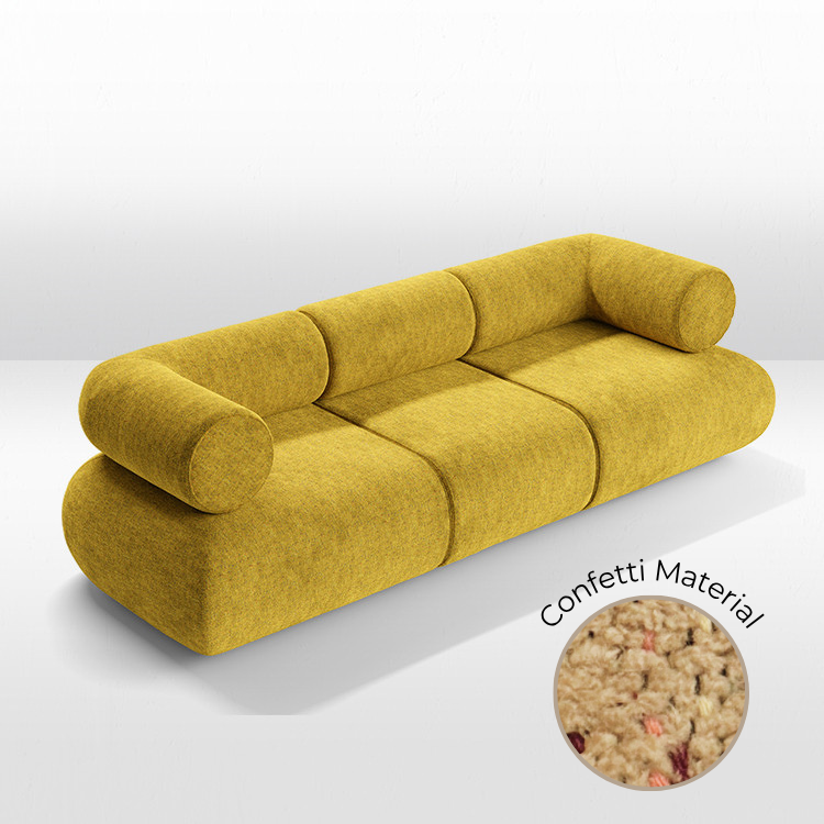Juno - Sofa - Confetti Mustard