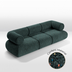 Juno - Sofa - Confetti Emerald