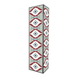 8ft Glowing Column / White Inserts