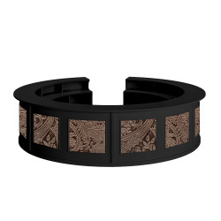 Harper Full Circle Bar -  Black