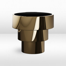 Lenox Side Table / Black Matte Top