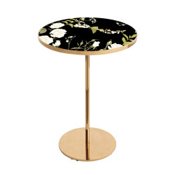 Cocktail Table - Virtu Gold Frame / White Top
